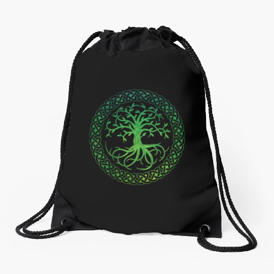 Celtic Tree of Life Drawstring Bags