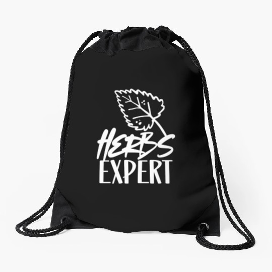 Herbs Expert Herb Herbalist Herbalism Gardening Drawstring Bags