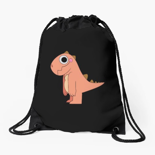 Dead End Paranormal Park Dino Drawstring Bags