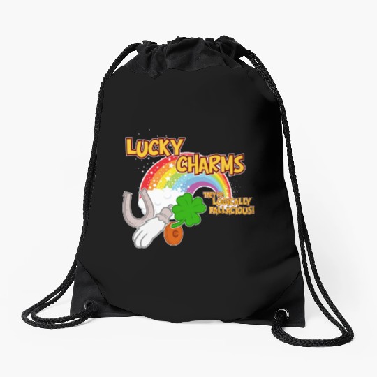 Lucky Charms Drawstring Bags