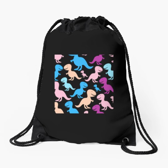 PAPA SAUR, Father's Day Drawstring Bags