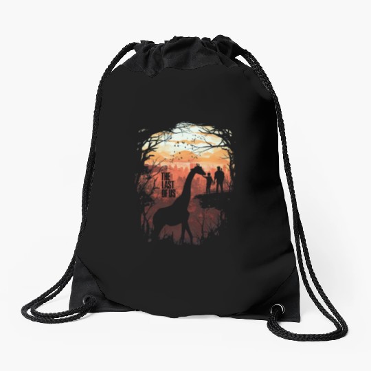 The Last of Us Joel and Ellie Family Drawstring Bags
