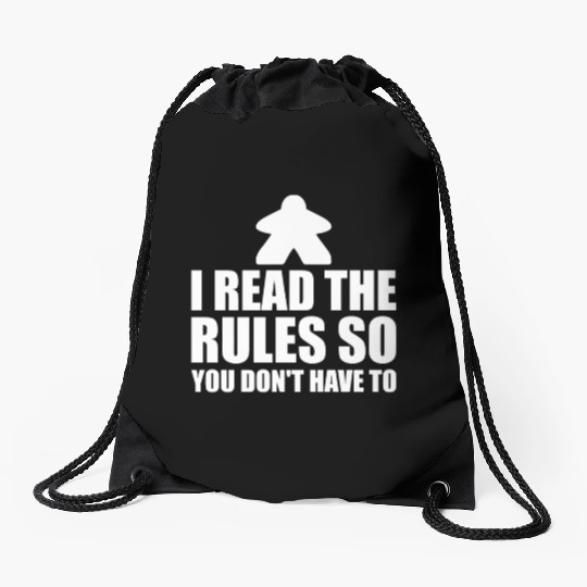 Board Game Card Drawstring Bags
