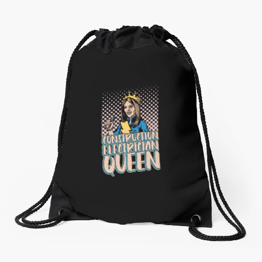 Electrician Electrical Engineer Lineman Drawstring Bags