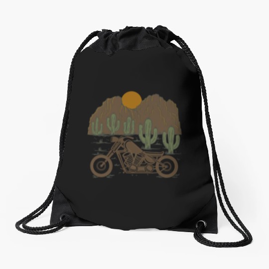 BROTHERHOOD DESERT Drawstring Bags