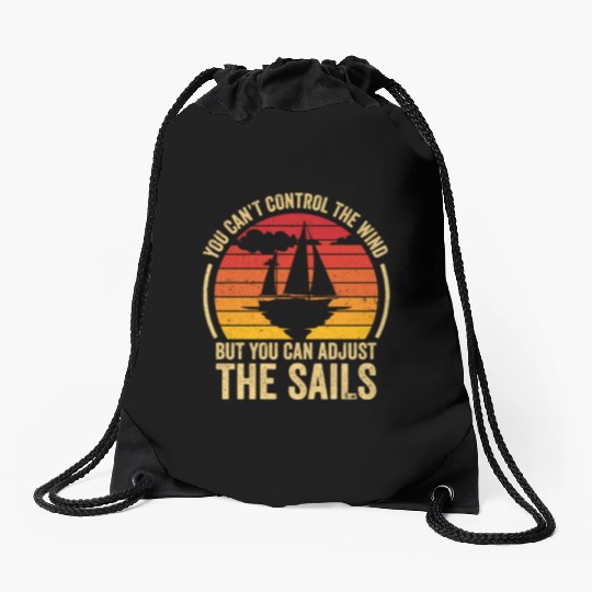 Sailing Boats Boat Kayak Pontoon Boating Captain Drawstring Bags