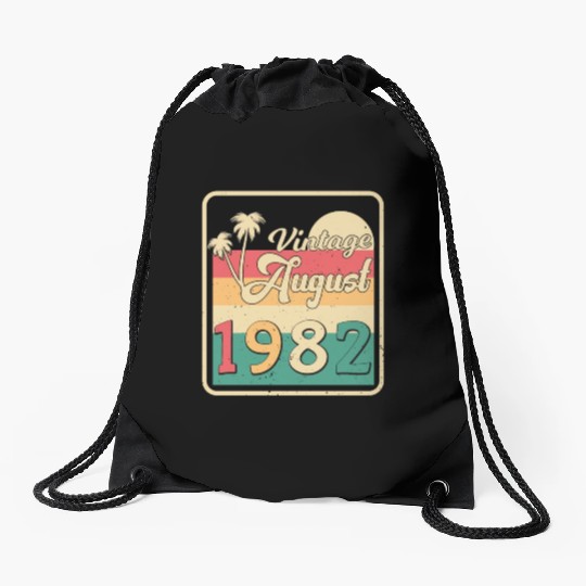 40th Anniversary August 1982 Drawstring Bags