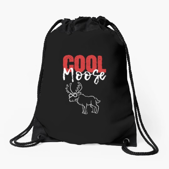 Cool Moose Animal Doctor Gift Drawstring Bags
