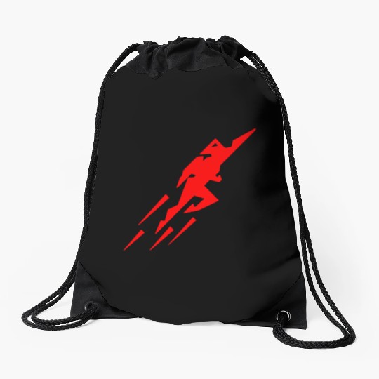 Rocket Man Drawstring Bags