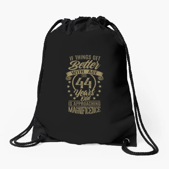 When things get better with age Drawstring Bags