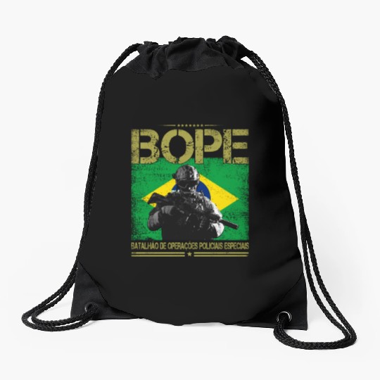 BOPE Brazil Police Special Forces Drawstring Bags
