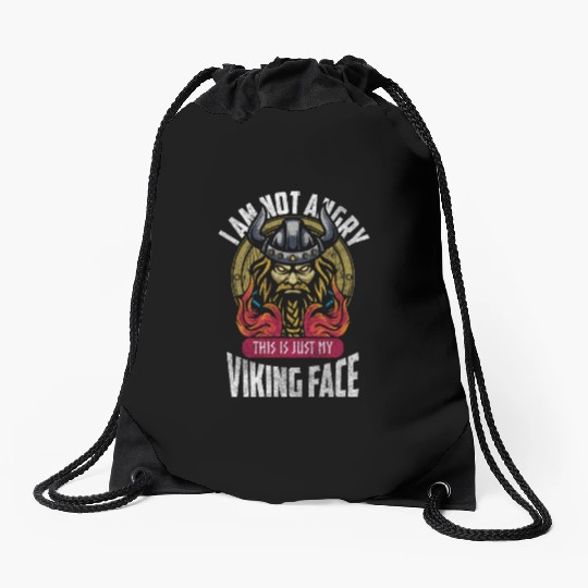 Vikings Mythology Valhalla People Drawstring Bags