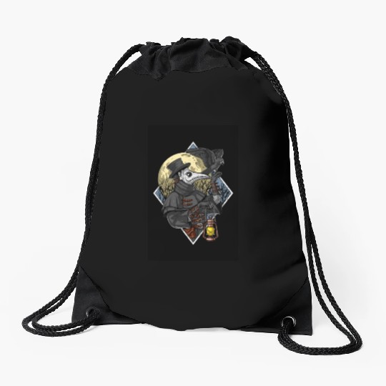 Plague Doctor Drawstring Bags