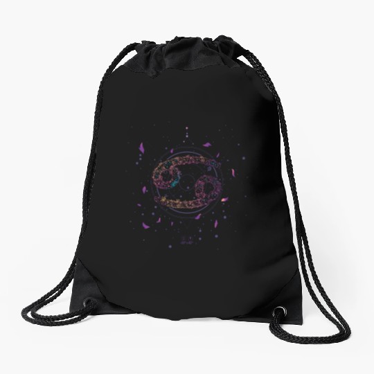 Cancer Zodiac Astrology Cancer Zodiac Astrology gi Drawstring Bags