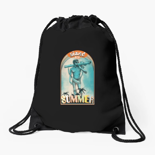 Aimed for summer. Drawstring Bags