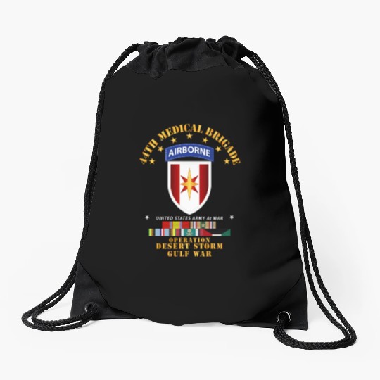 Army 44th Medical Brigade Desert Storm w DS Svc Drawstring Bags