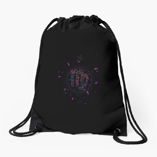 Virgo Sun Astrology Virgo Sun Astrology gift inspi Drawstring Bags