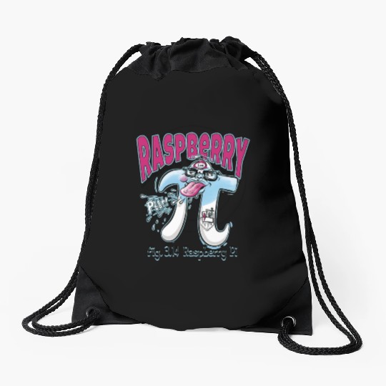 Pi Day Raspberry Pi Drawstring Bags