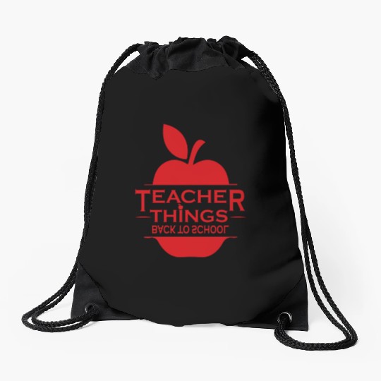 Teacher, Middle School Teacher, Elementary Teacher Drawstring Bags