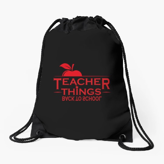 Teacher, Middle School Teacher, Elementary Teacher Drawstring Bags