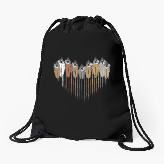 Bird Lover Birdwatching Bird Whisperer Drawstring Bags