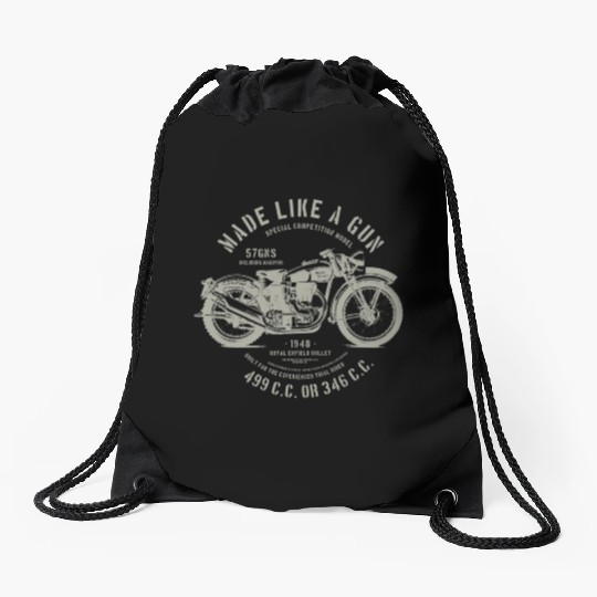 Royal Enfield Bullets 1948 Drawstring Bags
