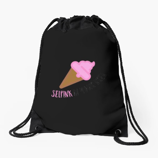 Comedy Ice Scream Drawstring Bags