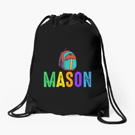 MASON Back to School Gifts for Students Teachers Drawstring Bags