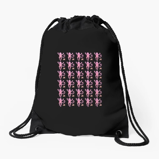 Preppy Monkey Drawstring Bags