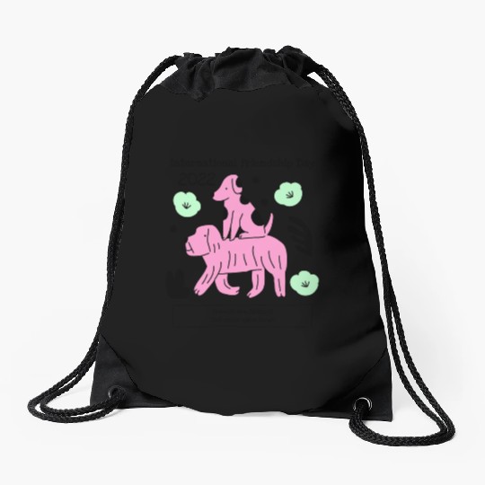 International Friendship Day 2022 Drawstring Bags