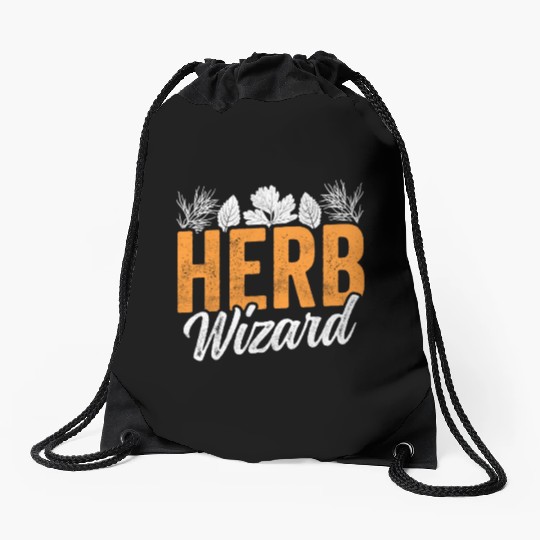 Herbs Wizard Herbalist Herbalism Gardening Herb Drawstring Bags
