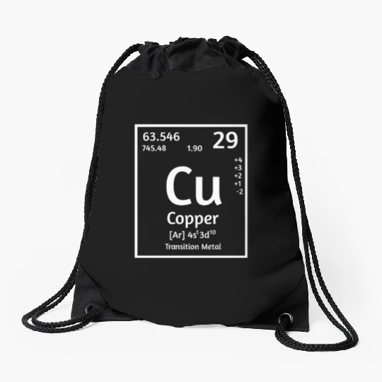 copper Element Drawstring Bags
