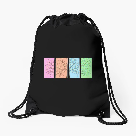 Four Seasons Drawstring Bags