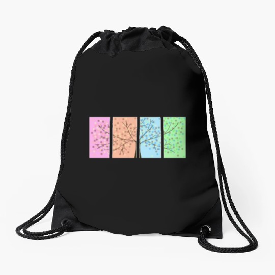 Four Seasons Drawstring Bags