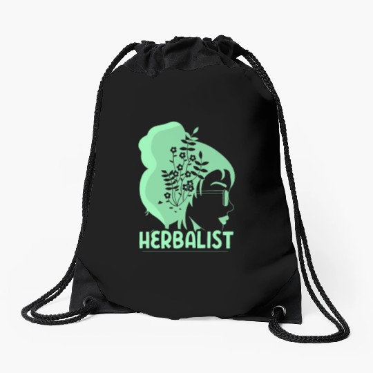 Herbalist Herbalism Herbs Gardening Herb Drawstring Bags