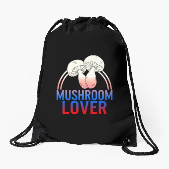 Fungi Drawstring Bags, The Mushroom Lover Drawstring Bags, Funny