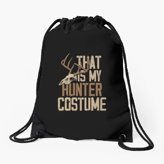 Buck Deer Hunting Hunter Halloween Drawstring Bags