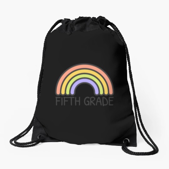 Fifth Grade Vibes | Back To School Drawstring Bags