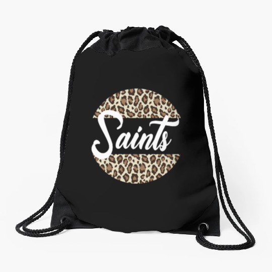 Saints High School Mascot Sports Team Women's Drawstring Bags