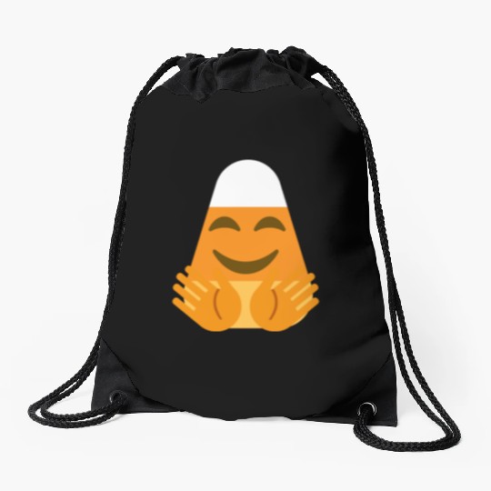 Hug Hugging Candy Corn Halloween Costume Drawstring Bags