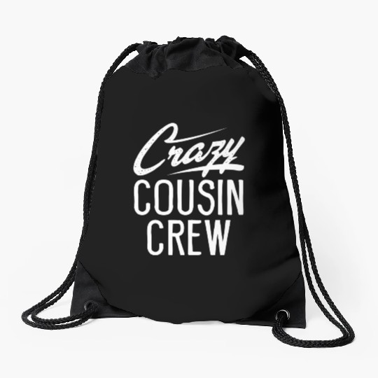 Cousin Crew Family Matching Christmas Drawstring Bags