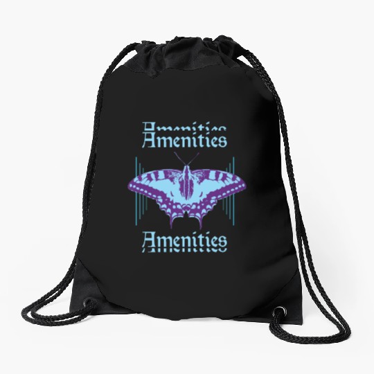 Amenities Streetwear Style Design Drawstring Bags