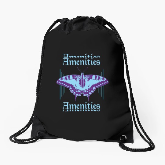 Amenities Streetwear Style Design Drawstring Bags