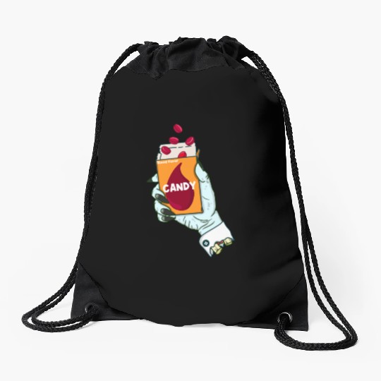Vampire Candy Drawstring Bags