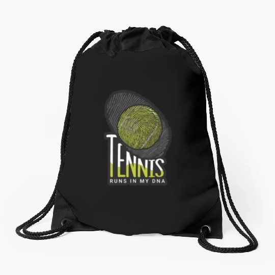 Tennis Player Present Tennis Club Coach Sport Drawstring Bags