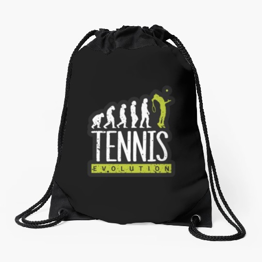 Tennis Player Present Tennis Club Coach Sport Drawstring Bags