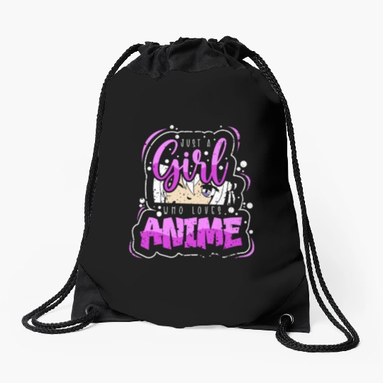 Anime Fan Lover Present Japanese Cartoon Cosplay Drawstring Bags