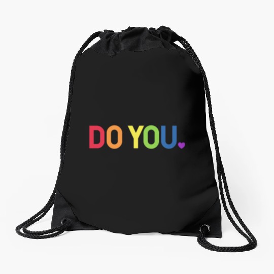 Do You, LGBT Rainbow Drawstring Bags