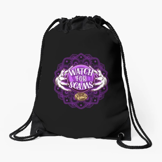 Halloween Witch Hands Witchcraft Scam Drawstring Bags