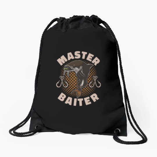 Master Baiter - Wels Catfish Hunter Drawstring Bags